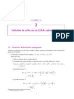 ECUACIONES DIFERENCIALES HOMOGENEAS