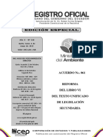 Acuerdo 061 Reforma Libro Vi Tulsma - r.o.316 04 de Mayo 2015