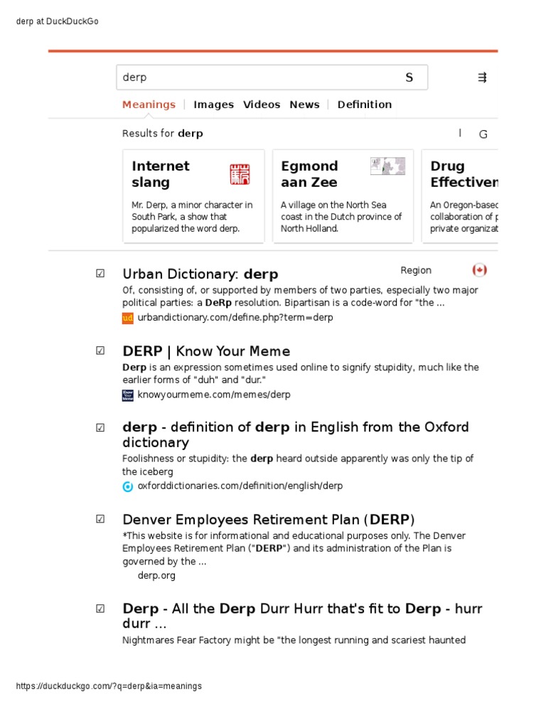 Derp Twitter Websites