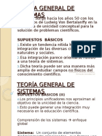 2. Teoría General de Sistemas