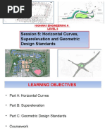  Horizontal Curves-Superelevation-And Geometric Design Standards