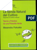 Senda Natural Del Cultivo Masanobu Fukuoka