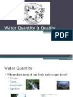 Water Quantity & Quality