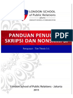 Panduan Penulisan Skripsi dan Nonskripsi