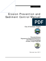 Erosion Prevention and Sediment Control Manual PDF