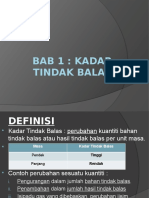 Kadar Tindak Balas