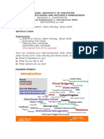 National University of Singapore Dsc3202 - Purchasing and Materials Management Individual Assignment 1: Introduction Slide