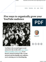 Pando_ Five Ways to Organically Grow Your YouTube Audience