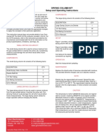 Drying Column Kit Setup and Operating Instructions: Components