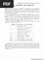 Rules of Inference For Predicate Calculus