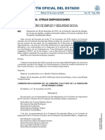 Convenio Colectivo Fundación Secretariado Gitano