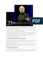 21 Liçoes de Steve Jobs