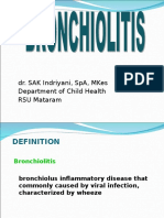 Bronchiolitis in Children DR SAK Indriyani SpA MKes