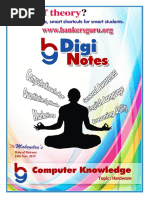 Notes Computer HARDWARE PDF