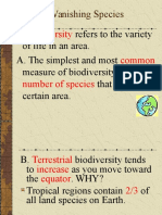 Ch 5 Biodiversity Notes Powerpoint 1