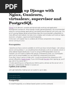 Setting Up Django With Nginx