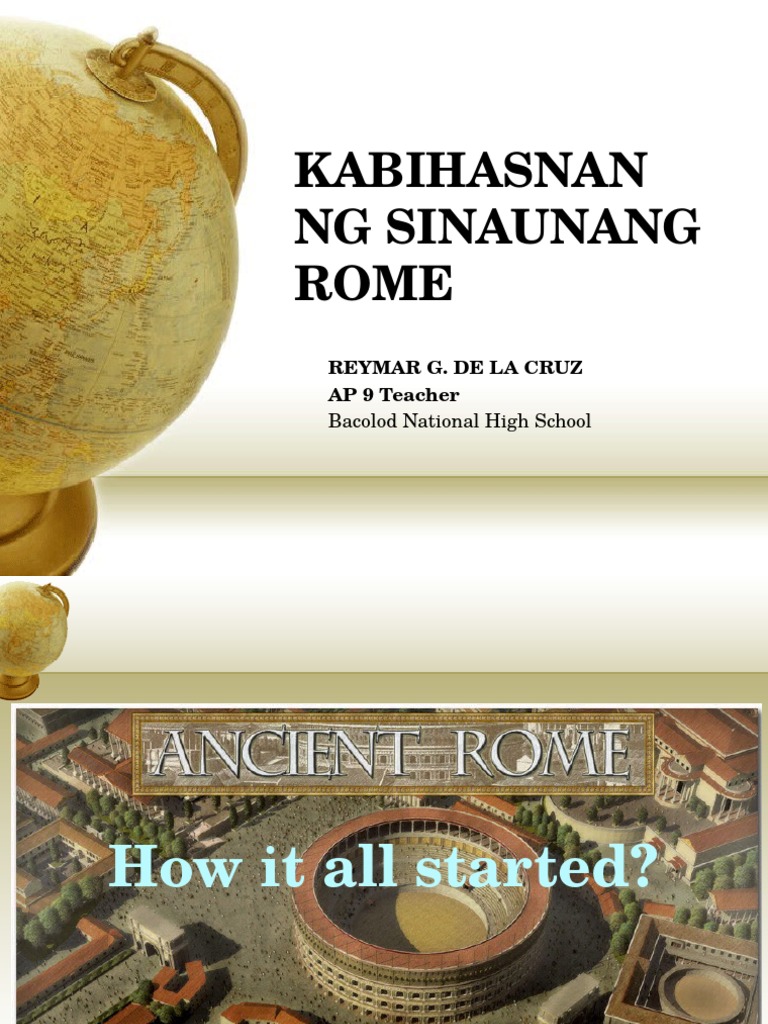 Sinaunang Rome | PDF