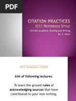 Citation Practices