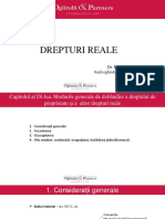 9 Modurile Generale de Dobandire A Dreptului de Proprietate PDF