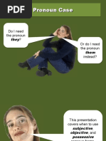 Pronoun Case