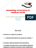 Marketing of Services in Medical World