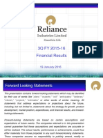 RIL 3Q FY16 Analyst Presentation 19Jan16