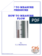 Flow and Pressure