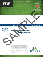 AFM Sample Questions