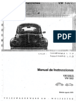 Manual Escarabajo 1970-Vw-1302-Y-1302s
