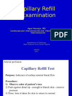 Capillari Refill Examination