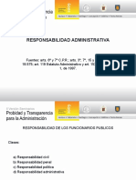 Responsabilidades funcionarios