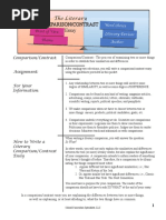 Download The Literary Comparison Contrast Essay by Thapelo Sebolai SN295999555 doc pdf