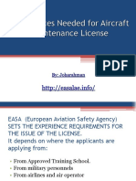 experience for aircraft maintenance license-120125041159-phpapp01