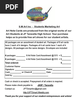 smart note card order forms 010616