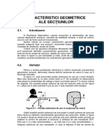 04 Caracteristici Geometrice Ale Sectiunilor PDF
