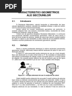 04 Caracteristici Geometrice Ale Sectiunilor PDF