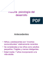 1 Historia Psicologia Evolutiva