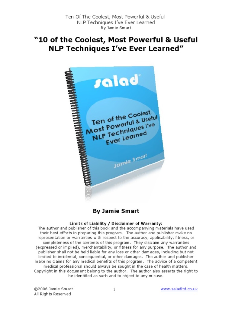 NLP Techniques | PDF