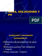 Agua, Soluciones y PH