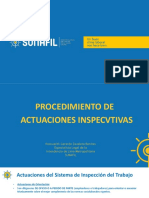 El Procedimiento de Actuaciones Inspectivas