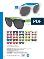 Standard Imprint Area: #4000 Rubberized Sunglasses..