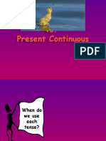 Simple Present vs. Present Continuous