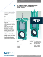 Catalogo CLARKSON - KGD Wafer Style Slurry Knife Gate Valve