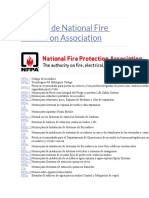 Serie Normas Nfpa Fija