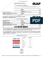 Proceso de Admisión 2016, BUAP