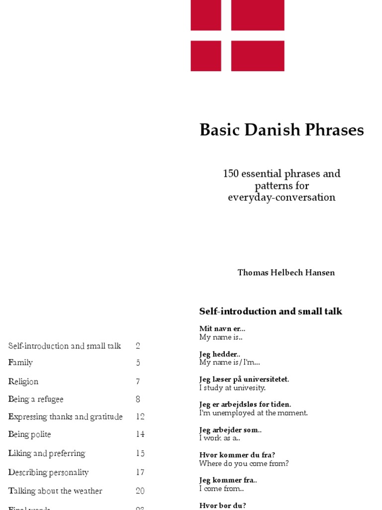 Basic Danish | PDF