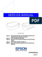 Epson Tx125 Tx135 t25 Series f