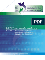 Pulmonary Hypertension Drug Therapy