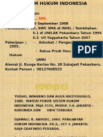 Slide SISTEM HUKUM INDONESIA