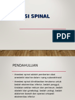 Anestesi Spinal